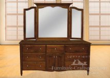 Sumner Manor Tri-fold Dresser Mirror