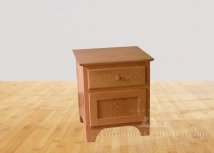 Vermilion 1-Door 1-Drawer Nightstand