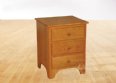 Vermilion 3-Drawer Nightstand