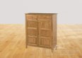 Walker Mountain 50" High 2-Door 2-Drawer Cabinet with Wood Panels