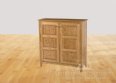 Walker Mountain 45" High 2-Door Cabinet with Wood Panels