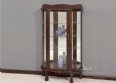 Wellsville Mirror Back Curio Cabinet