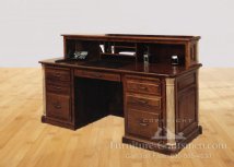 Yorktown Executive Desk with Privacy Panel
