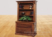 Yorktown Lateral File with Bookcase